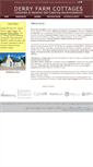Mobile Screenshot of derryfarmcottages.com